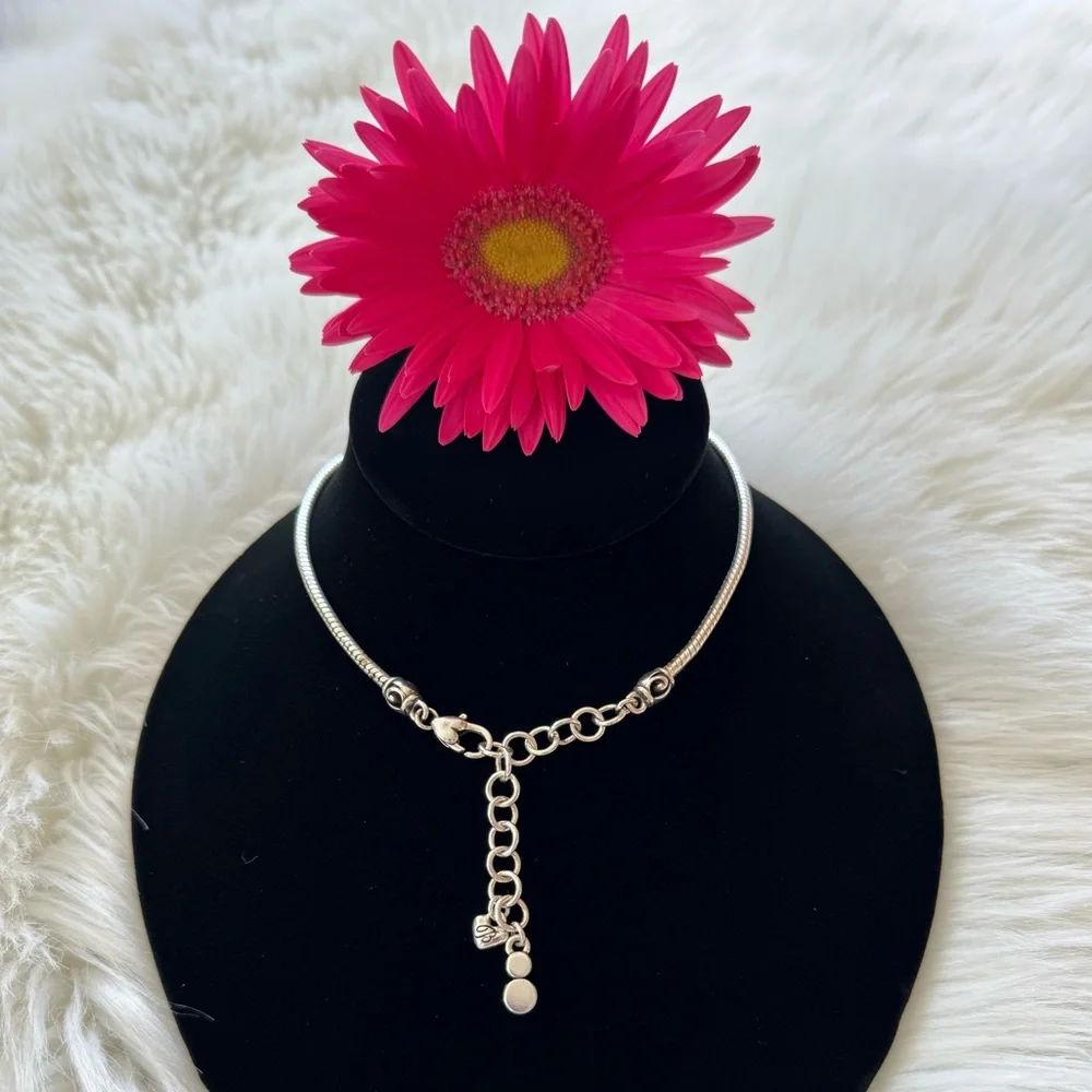 🩷 BRIGHTON Contempo Pear- Shaped Pendant Adjustable Necklace - Picture 4 of 8